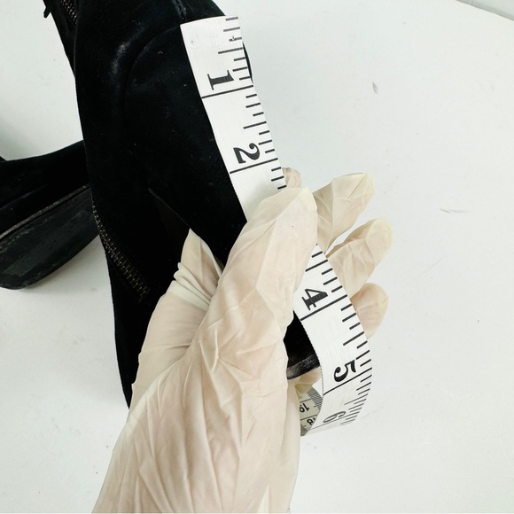 Miu Miu black suede ankle booties - Picture 12 of 13